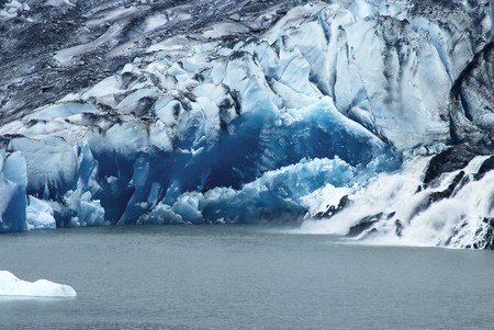 Mendenhall Glacierの写真素材
