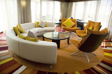 Modern living roomのeditorial素材