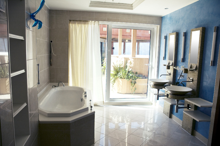 Modern bathroomのeditorial素材