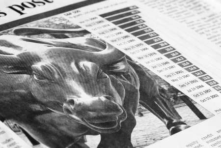 Bull market conceptの写真素材
