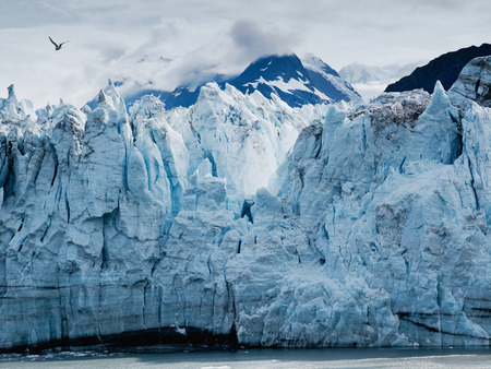 Margerie Glacier at Glacier bay national park in Southeast Alaska