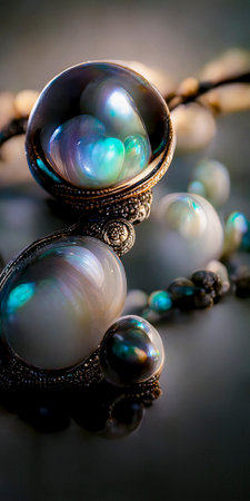 Intricate Jewelry with Tahitian Pearlsの素材