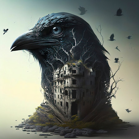 Concept Art Abandoned Raven Houseの素材