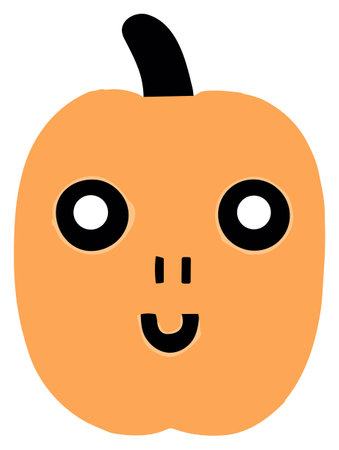 Halloween Decorative Elementのイラスト素材
