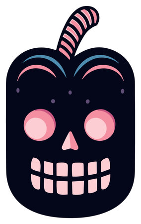 Halloween Decorative Elementのイラスト素材