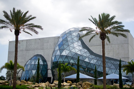 St. Petersburg Florida - June 14, 2012: Salvador Dali Museumのeditorial素材