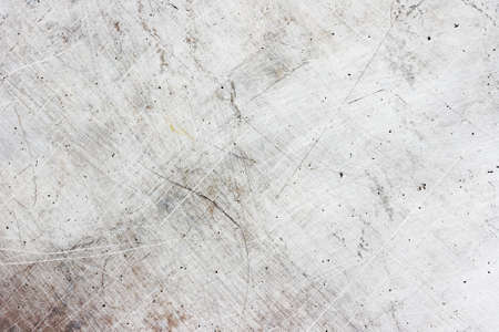 Old weathered sctratchy metal plate textureの写真素材