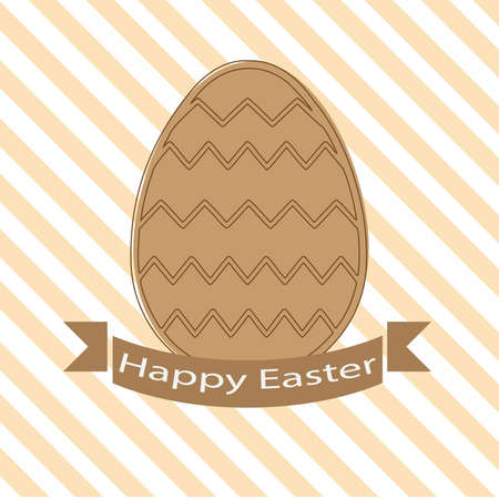 Happy easter dayのイラスト素材