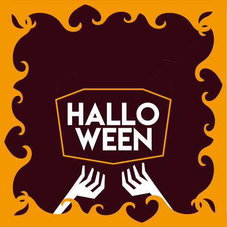 Halloween illustrationのイラスト素材