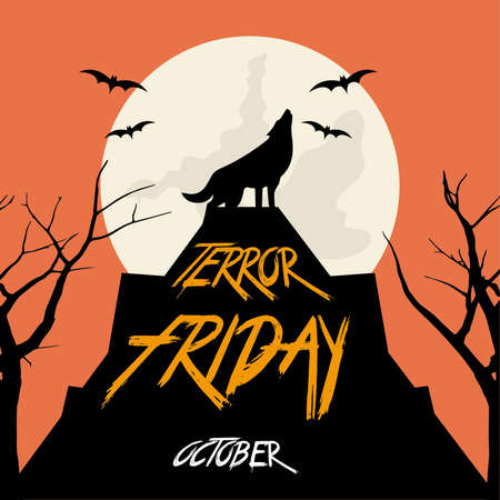 Halloween illustrationのイラスト素材