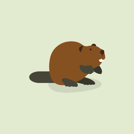 Illustration of a chipmunkのイラスト素材