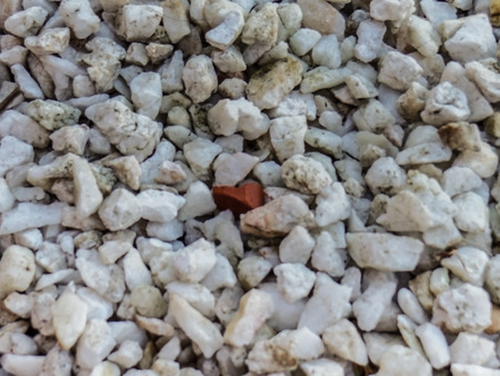 Texture white little Stoneの写真素材