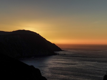 Views of the village of San Andr?s de Teixidoの写真素材