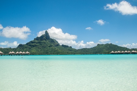 BORA BORA FRENCH POLYNESIAの写真素材