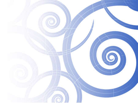 business card design with helical floral pattern mosaic for companiesのイラスト素材