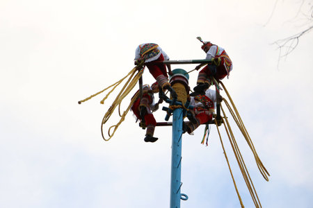 Papantla Flyersの写真素材