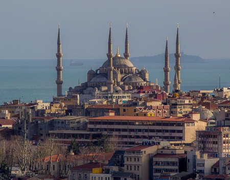 Hagia Sophia is now a museum in Istanbul, Turkeyのeditorial素材