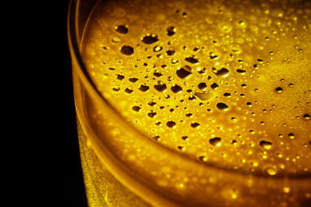 Glass of beerの写真素材