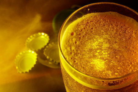 Glass of beer