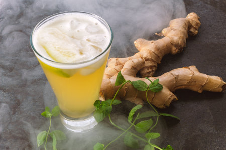 A ginger rootの写真素材