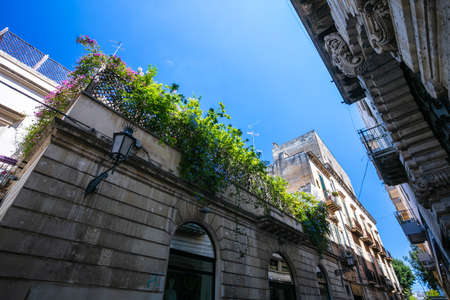 Street in Lecce, Italyの写真素材