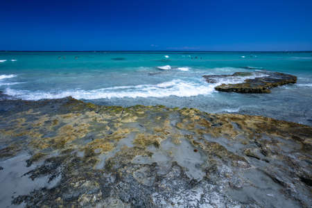 Rocks in the sea, Otranto, Puglia, Italy