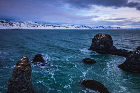 Gatklettur, Iceland, North Atlantic Ocean