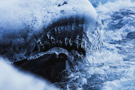 Little waterfalls near BrÃºarÃ¡rfoss Waterfall, Iceland, North Atlantic Ocean