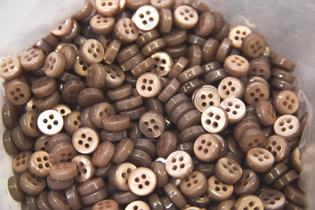sewing buttons groupの写真素材