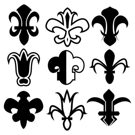 Fleur De Lysのイラスト素材