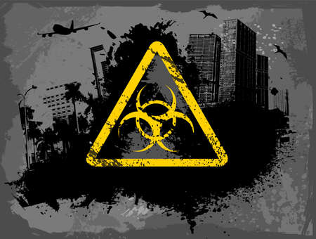 Toxic cityのイラスト素材