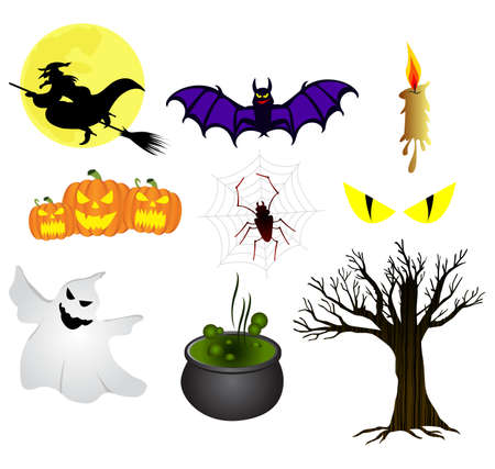 Halloween pack のイラスト素材