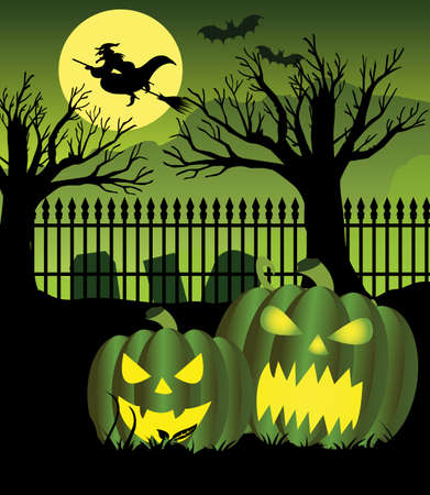 Halloween witchのイラスト素材