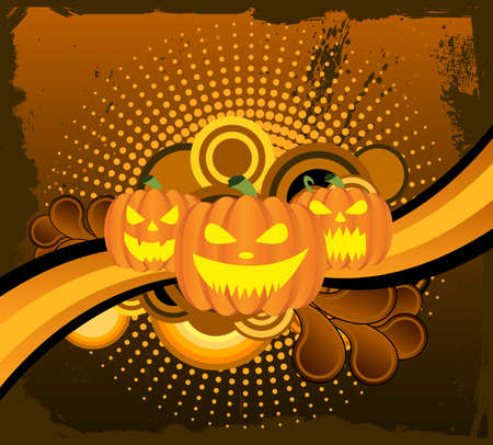 Pumpkin backgroundのイラスト素材