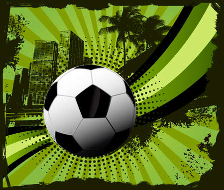 Soccer backgroundのイラスト素材