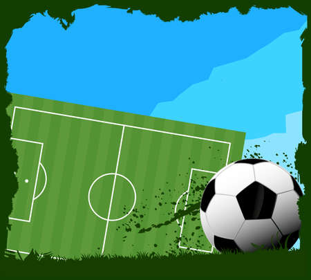 Soccer summerのイラスト素材