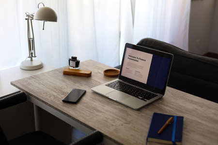 Presentation Personal Finance Report Spreadsheet Plannnig Statisticsの写真素材