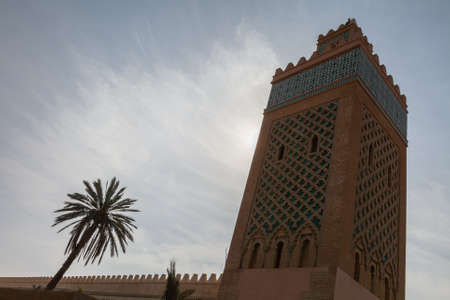 Koutoubia Mosque in Marrakesh, Moroccoの写真素材