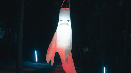 Angry ghost in the forest
