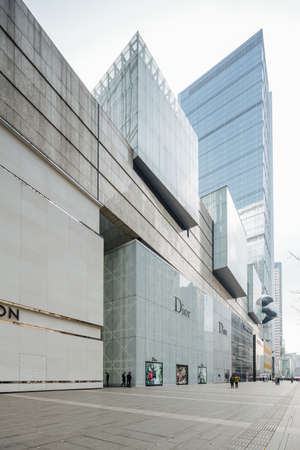 Chengdu IFS international financial centerのeditorial素材