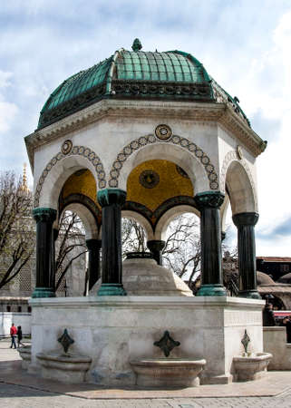 The German Fountain, Istanbul, Turkeyの写真素材