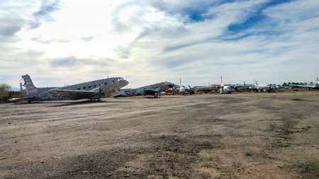The Bone Yard Project: Return Trip, Pima Air and Space Museum, Arizona, USAのeditorial素材