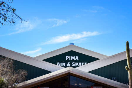 Tucson, Arizona, USA - December 27, 2016: Exterior of Pima Air and Space Museumのeditorial素材