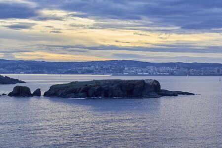 views of the city of A Coru? ? a from the Dexo coast.