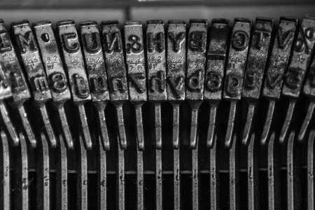 Typewriter Close upの写真素材