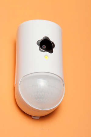 Motion sensor with camera an domestic alarm