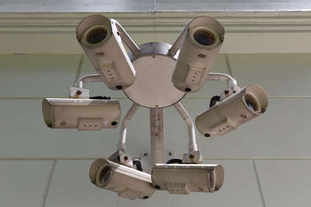 CCTV cameras installed along the streets. To check traffic conditions and take care of safety