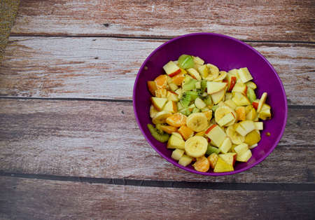 Fruits salad. Diet conceptの写真素材