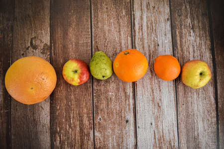 Fresh fruit, healthy lifestyleの写真素材