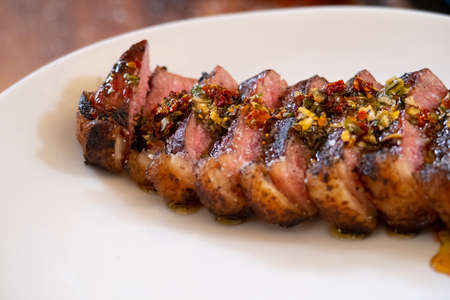 Brazilian barbecue the famous "barbecue" Brazilian foodの写真素材